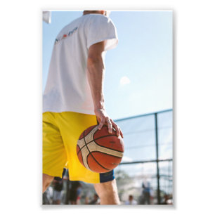 Basketball Artwork Photo Print