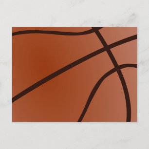 Basketball Artwork Postcard