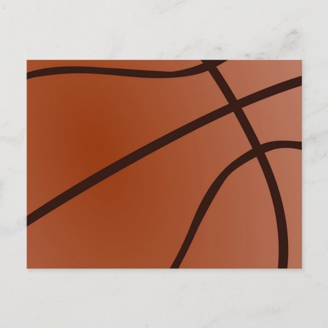 Basketball Artwork Postcard (Front)