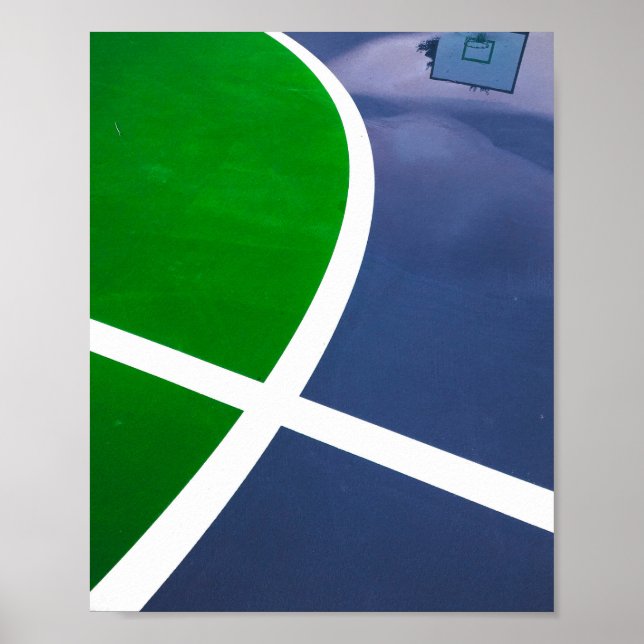 Basketball Artwork Poster (Front)