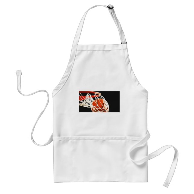 Basketball Artwork Standard Apron (Front)