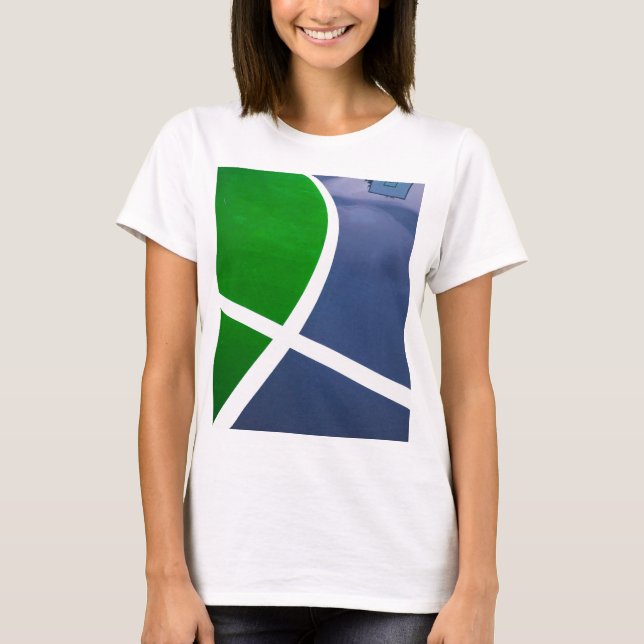 Basketball Artwork T-Shirt (Front)