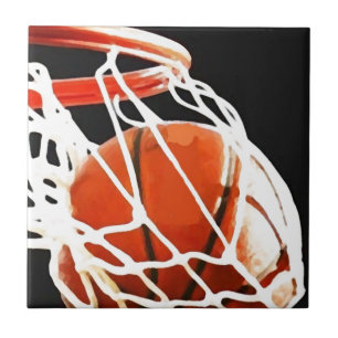 Basketball Artwork Tile