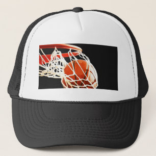 Basketball Artwork Trucker Hat