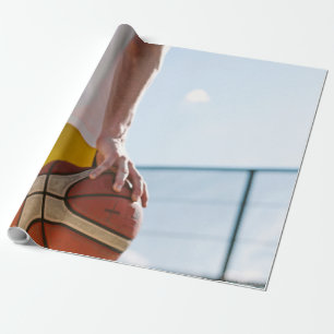 Basketball Artwork Wrapping Paper