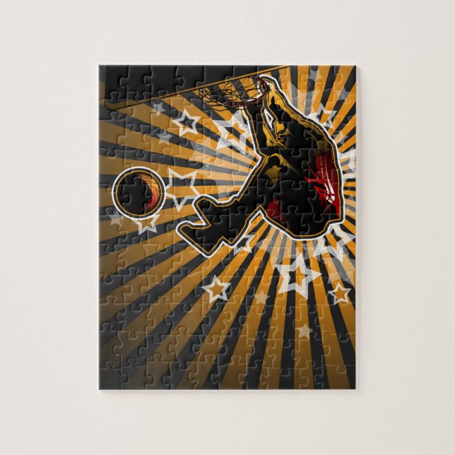 Basketball Athlete Jigsaw Puzzle (Vertical)