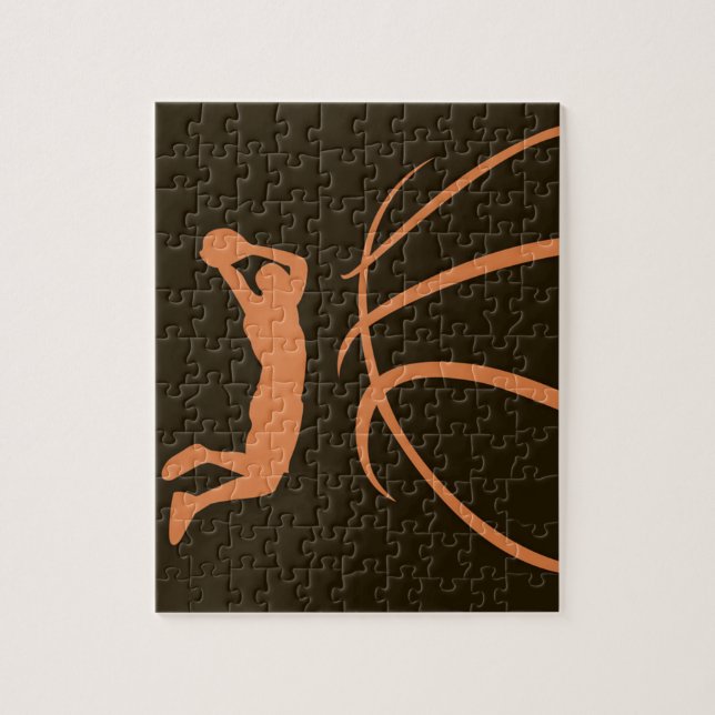 Basketball athlete jigsaw puzzle (Vertical)