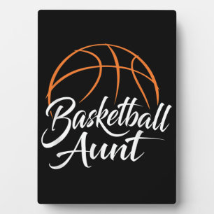 Basketball Aunt Basketball Mum Auntie Gift Plaque