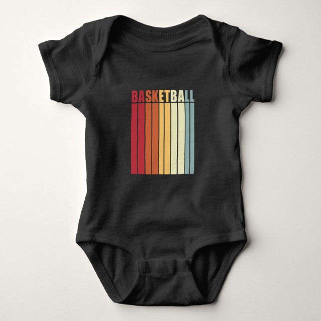 Basketball  baby bodysuit (Front)