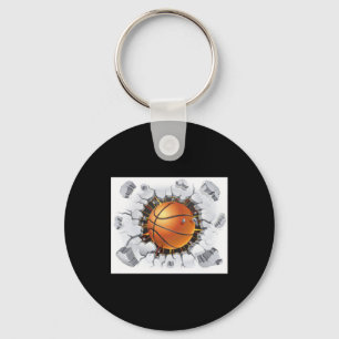 Basketball Ball 1  Key Ring
