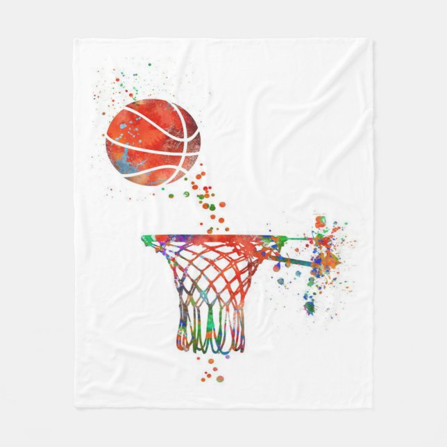 Basketball ball Blanket (Front)