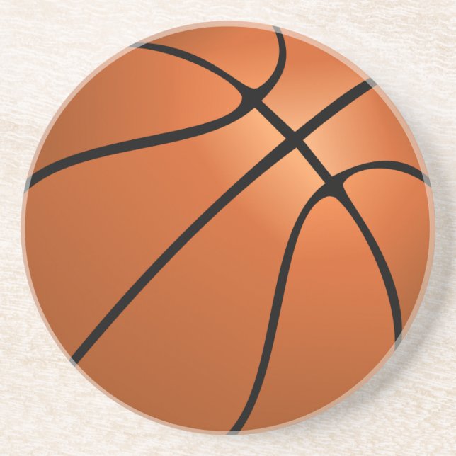 basketball (ball) coaster (Front)