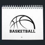 Basketball Ball Design Calendar<br><div class="desc">A funny basketball product with Basketball ball design on it. Perfect basketball gift for you,  friends,  relatives or colleagues.</div>