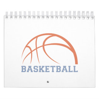 Basketball Ball Design For Coaches Calendar
