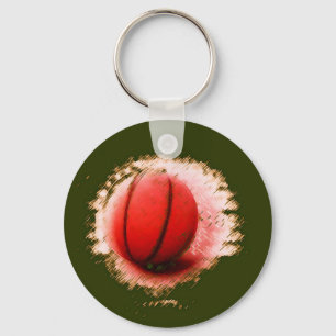 Basketball Ball Key Ring