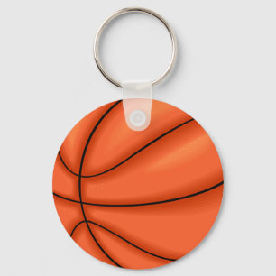 Basketball ball key ring