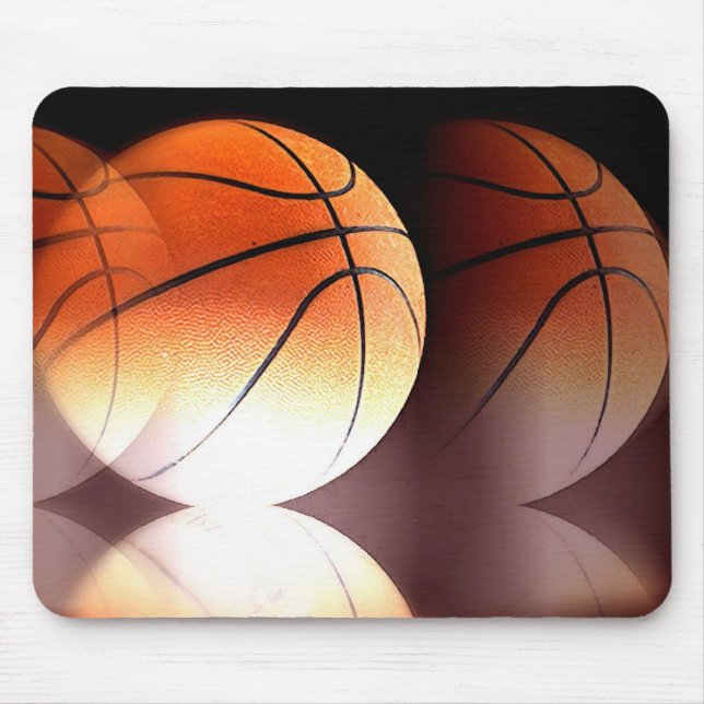 Basketball Ball Mouse Mat (Front)