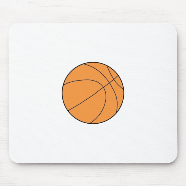 Basketball Ball Mouse Mat (Front)