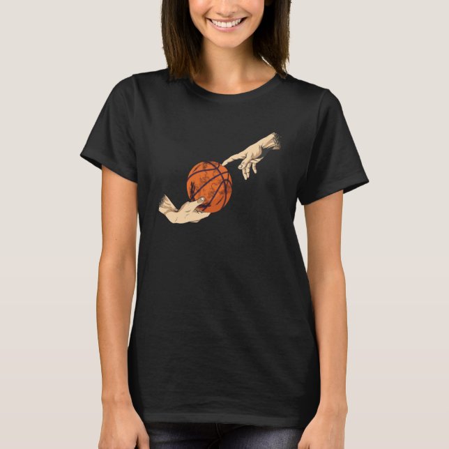 Basketball ball player basketballs USA BASKETBALL T-Shirt (Front)