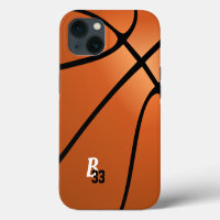 Basketball Ball Player Number Monogram Sports