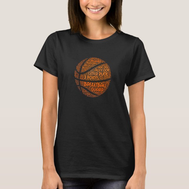 Basketball Ball Players  Hoops Streetball Baller B T-Shirt (Front)
