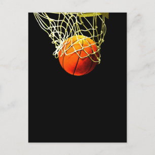 Basketball Ball Postcard