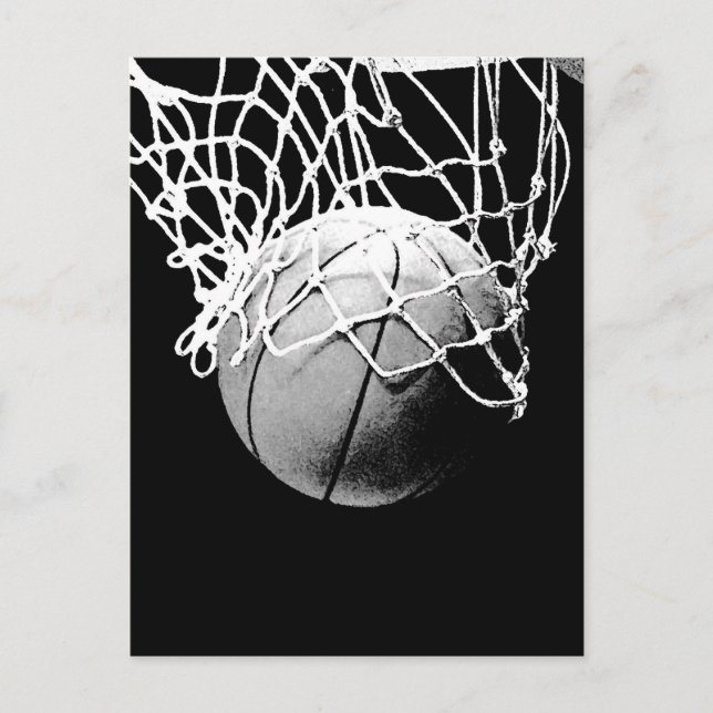 Basketball Ball Postcard (Front)