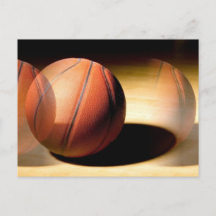 Basketball Ball Postcard