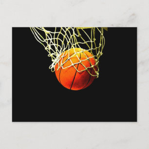 Basketball Ball Postcard
