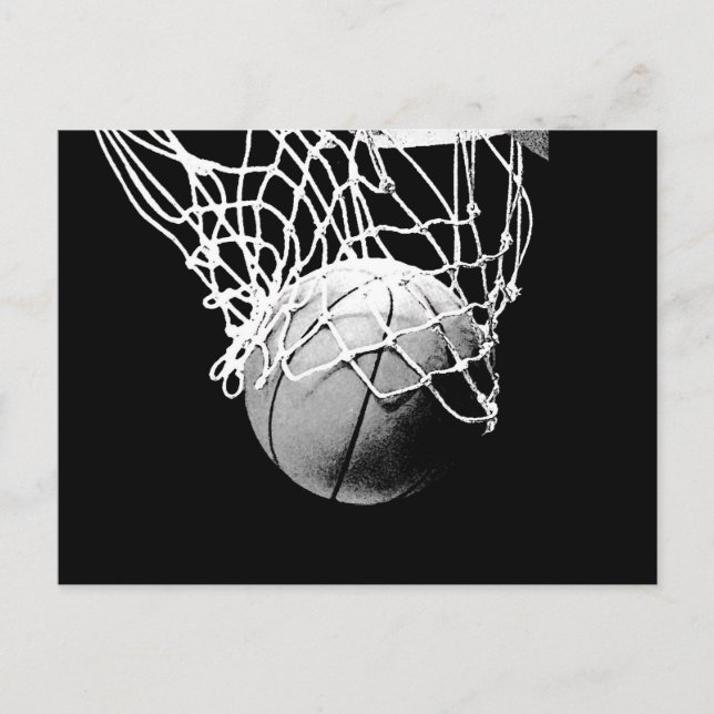 Basketball Ball Postcard (Front)