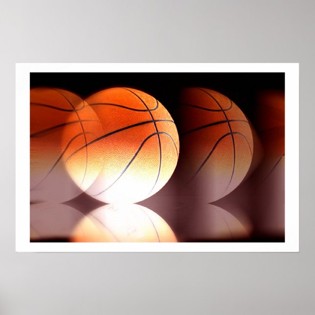 basketball Ball Poster Print (Front)