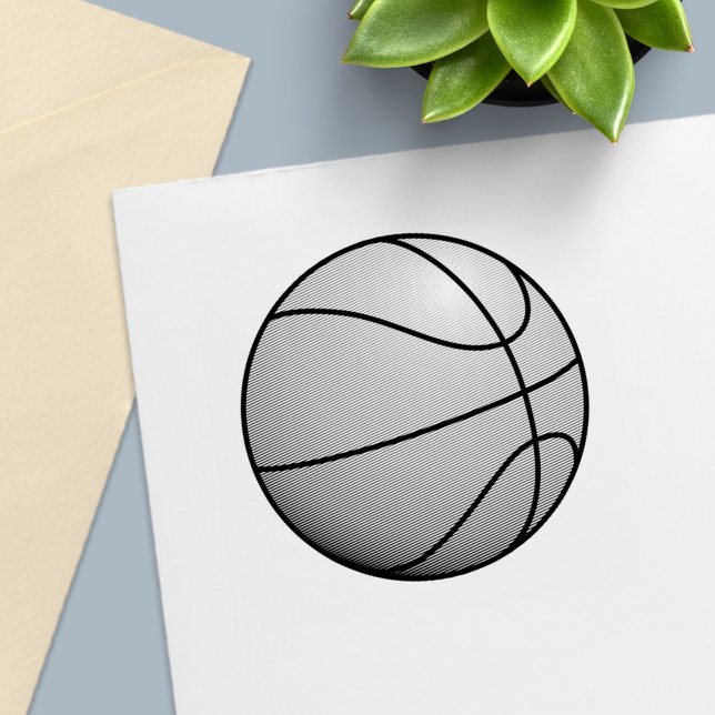 Basketball Ball Self-inking Stamp (Creator Uploaded)