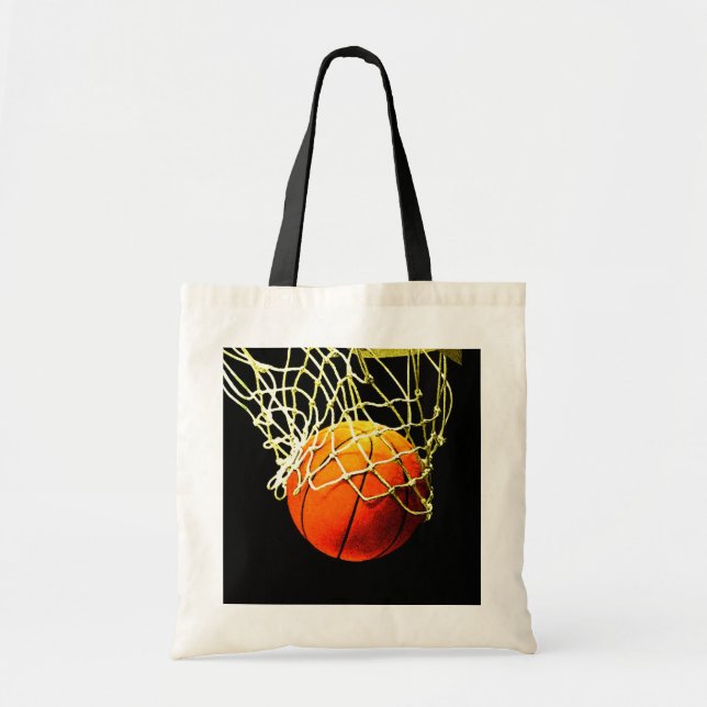 Basketball Ball Tote Bag (Front)