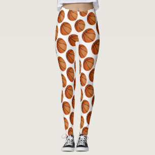 Basketball Balls Pattern Cool Sport Gift Leggings