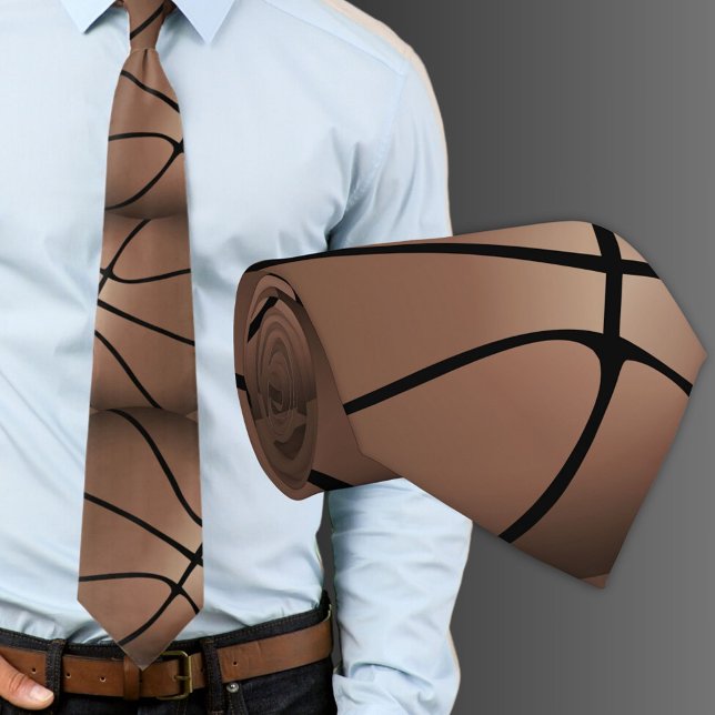 Basketball Balls Sports  Tie (Creator Uploaded)
