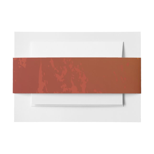 Basketball Bar Bat Mitzvah Envelope Wrap Band Invitation Belly Band (Front Example)