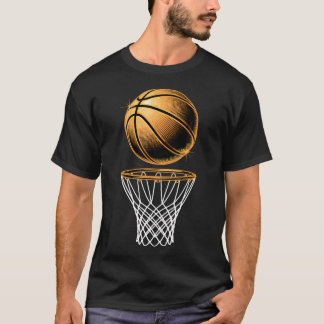 Basketball Basket  Ball Basketball Player Fan Dad  T-Shirt