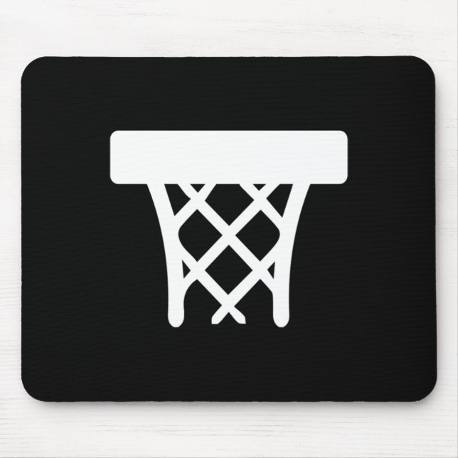 Basketball Basket  Mouse Mat (Front)