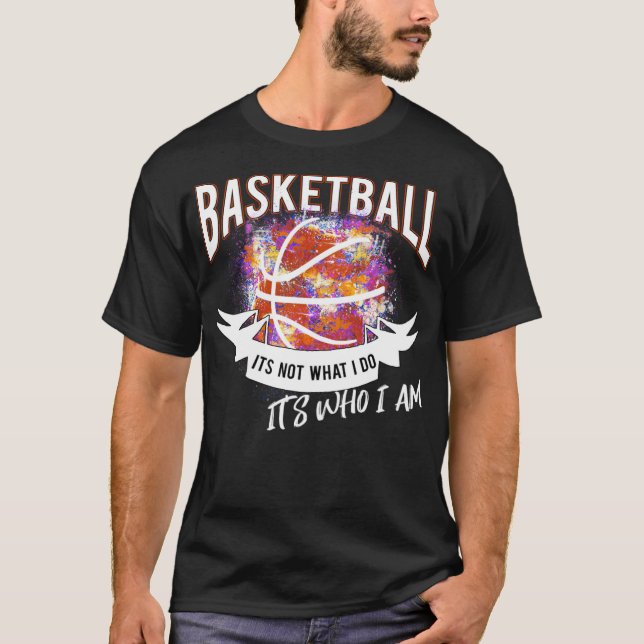Basketball basketball design team  T-Shirt (Front)