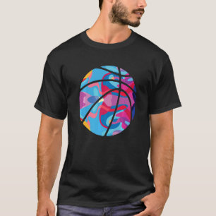 Basketball Basketball player Colourful Graphic T-Shirt