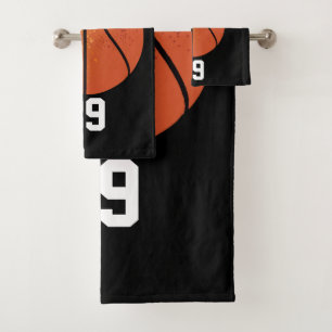 Basketball Bath Towel Set