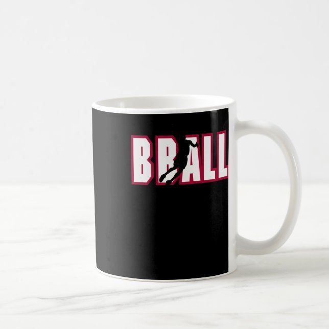 Basketball Bball  Coffee Mug (Right)