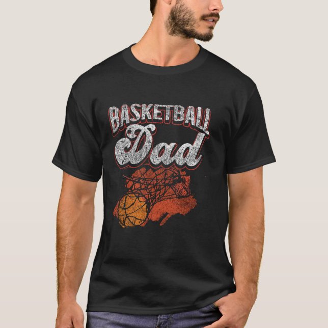 Basketball Bball Dad Family Matching Basketball Da T-Shirt (Front)