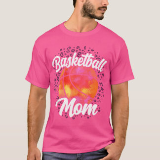 Basketball Bball Mum Family Matching Basketball Mo T-Shirt