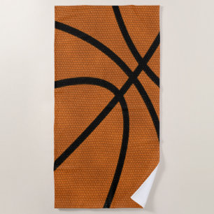 Basketball Beach Towel