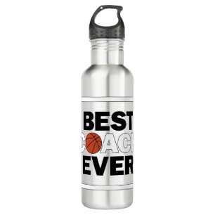 Basketball Best Coach Ever Fun Sports Coaches 710 Ml Water Bottle