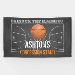 Basketball Birthday, Basketball theme, Birthday Banner