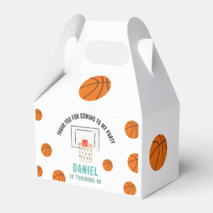 Basketball Birthday Favour Box