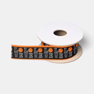 Basketball Birthday Gift, Basketball Player Satin Ribbon