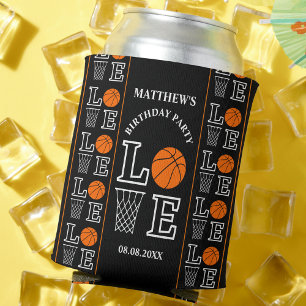 Basketball Birthday Party, Basketball Player Can Cooler